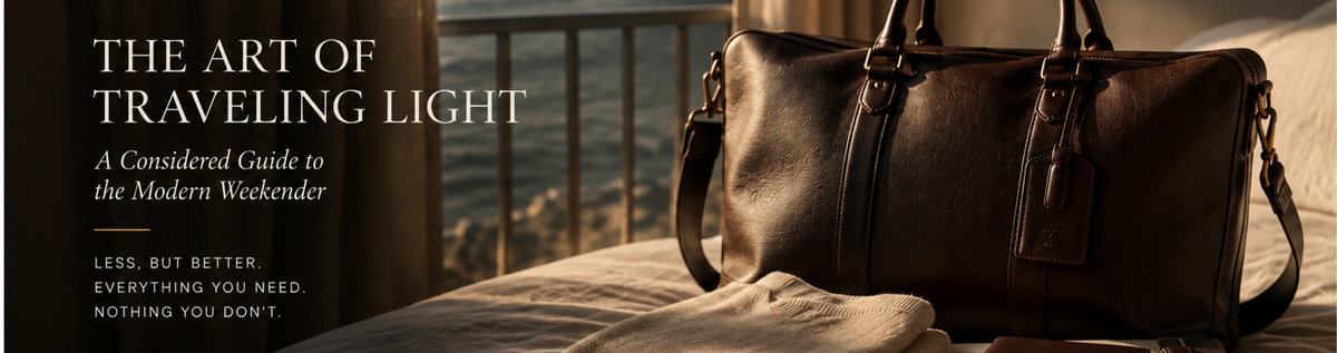 The Art of Traveling Light | Maison Viven Journal