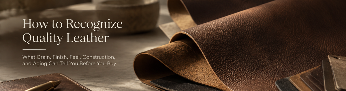 How to Recognize Quality Leather