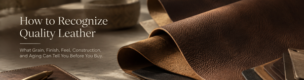 How to Recognize Quality Leather
