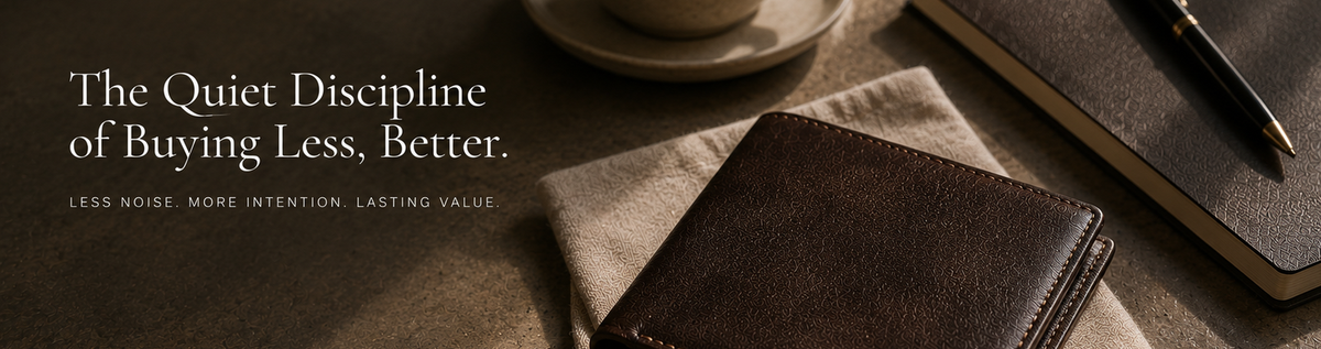 The Quiet Discipline of Buying Less, Better